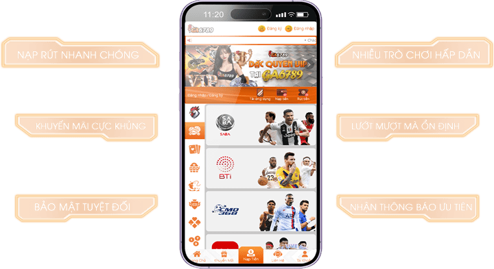 Trang Chủ Ga6789 5 mobie GA6789