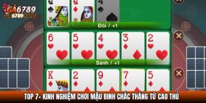 kinh nghiem choi mau binh