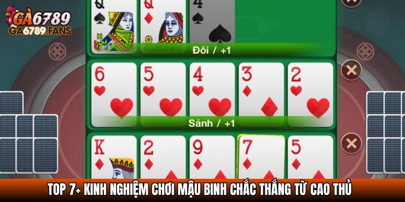 kinh nghiem choi mau binh